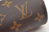 Authentic Louis Vuitton Monogram Papillon Pouch LV  K9226