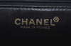 Authentic CHANEL Calf Skin Medallion CC Logo Shoulder Tote Bag Black K9242