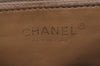 Authentic CHANEL Caviar Skin Medallion Shoulder Tote Bag Beige Junk K9243