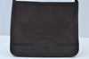 Authentic VERSACE Vintage Sunburst Leather Enamel Shoulder Bag Purse Brown K9257