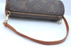 Authentic Louis Vuitton Monogram Papillon Pouch Old Model LV K9280