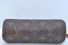 Authentic Louis Vuitton Monogram Papillon Pouch Old Model LV K9280