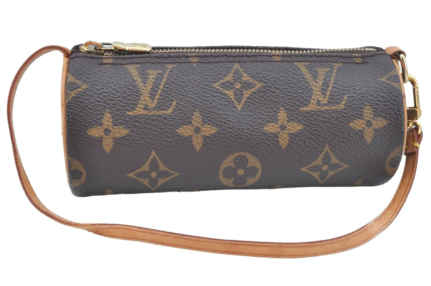 Authentic Louis Vuitton Monogram Papillon Pouch LV  K9281