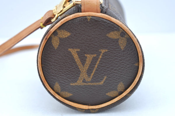 Authentic Louis Vuitton Monogram Papillon Pouch LV  K9281