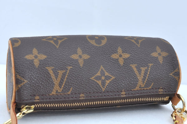 Authentic Louis Vuitton Monogram Papillon Pouch LV  K9281