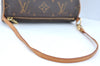Authentic Louis Vuitton Monogram Papillon Pouch LV  K9281