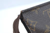 Authentic Louis Vuitton Monogram Poche Toilette 26 M47542 Cosmetics Pouch K9283