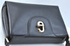 Authentic GUCCI Vintage Shoulder Hand Bag Purse Leather Black K9287
