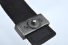 Authentic GUCCI Vintage 6 Hooks Key Case Purse Suede Leather Black K9289