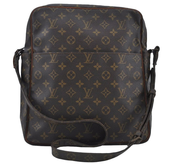 Authentic Louis Vuitton Monogram Marceau Shoulder Cross Body Bag Old Model K9291