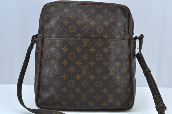 Authentic Louis Vuitton Monogram Marceau Shoulder Cross Body Bag Old Model K9291