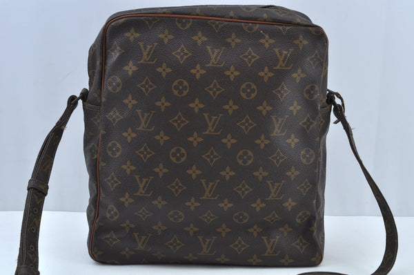 Authentic Louis Vuitton Monogram Marceau Shoulder Cross Body Bag Old Model K9291