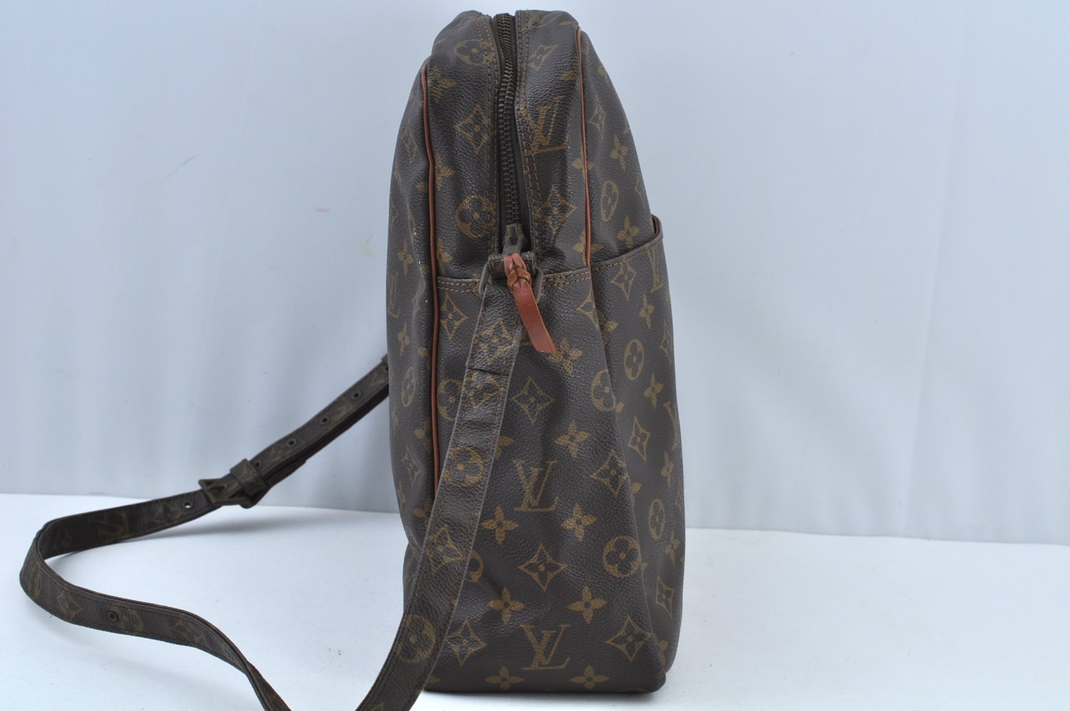 Authentic Louis Vuitton Monogram Marceau Shoulder Cross Body Bag Old Model K9291