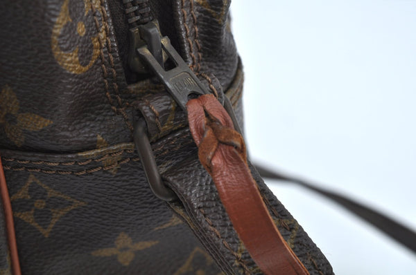 Authentic Louis Vuitton Monogram Marceau Shoulder Cross Body Bag Old Model K9291