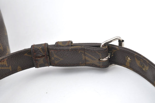 Authentic Louis Vuitton Monogram Nile Shoulder Cross Bag Old Model LV Junk K9292