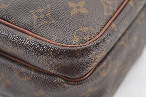 Authentic Louis Vuitton Monogram Nile Shoulder Cross Bag Old Model LV Junk K9292