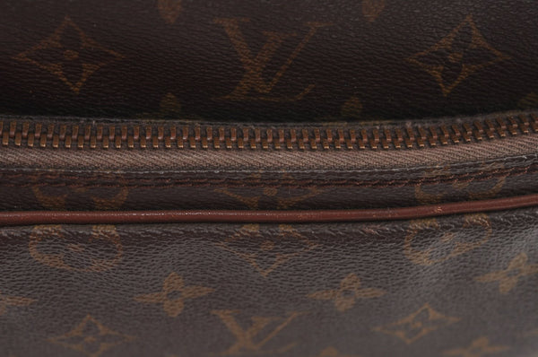 Authentic Louis Vuitton Monogram Nile Shoulder Cross Bag Old Model LV Junk K9292