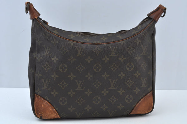 Authentic Louis Vuitton Monogram Boulogne 30 Shoulder Bag Old Model Junk K9296