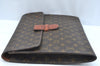 Authentic Louis Vuitton Monogram Poche Ministre Document Case M53445 LV K9297