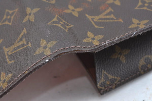 Authentic Louis Vuitton Monogram Poche Ministre Document Case M53445 LV K9297