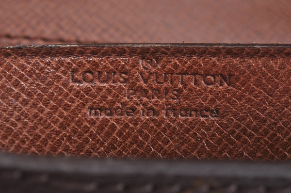 Authentic Louis Vuitton Monogram Poche Ministre Document Case M53445 LV K9297