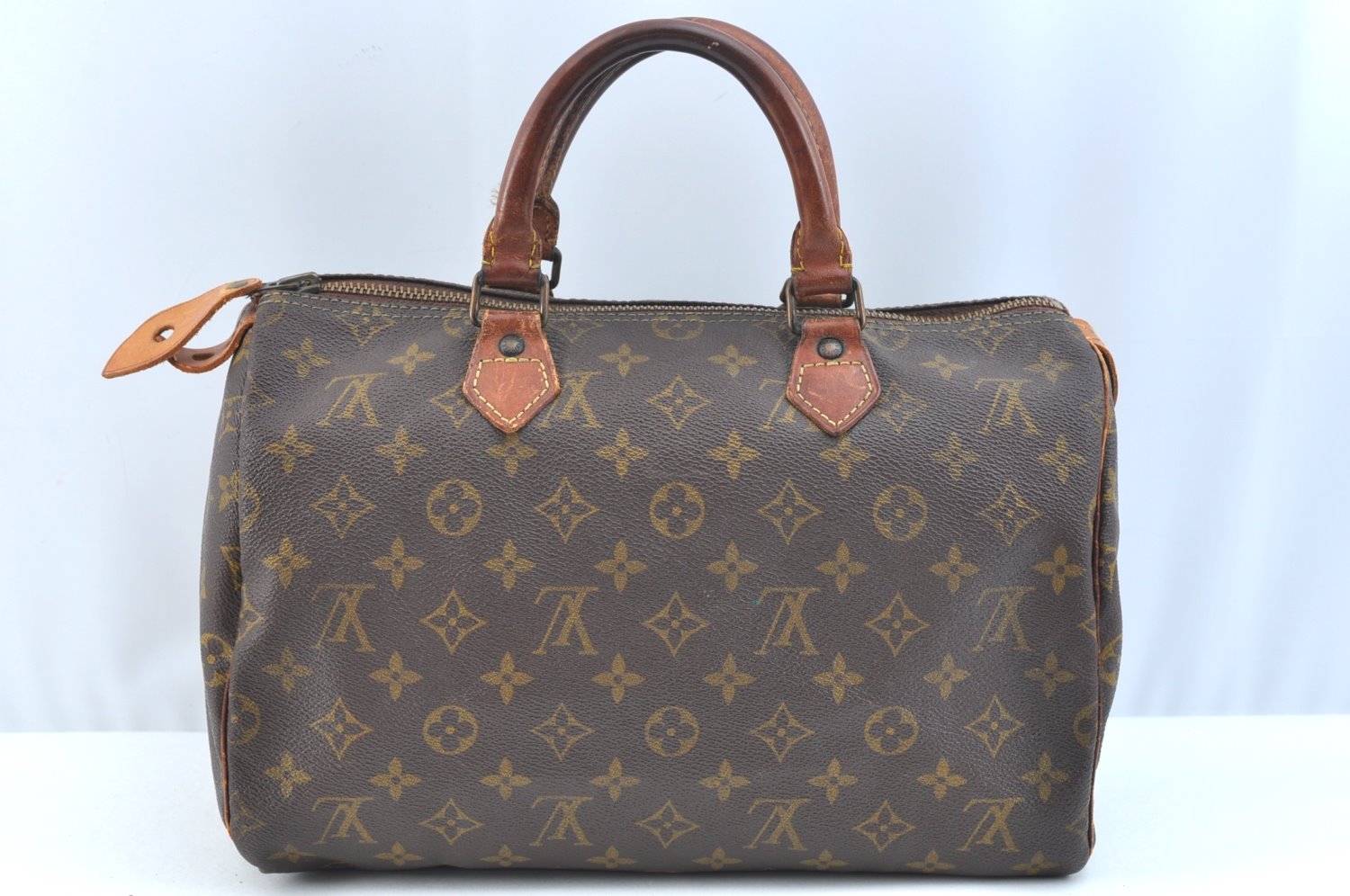 Authentic Louis Vuitton Monogram Speedy 30 Hand Boston Bag Old Model LV K9303