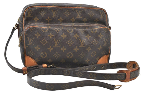 Authentic Louis Vuitton Monogram Nile Shoulder Cross Body Bag M45244 Junk K9306