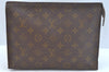 Auth Louis Vuitton Monogram Poche Toilette 26 Cosmetics Pouch Old Model LV K9308