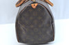 Authentic Louis Vuitton Monogram Speedy 35 Hand Boston Bag Old Model LV K9310