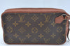 Auth Louis Vuitton Monogram Pochette Sport PM Clutch Hand Bag Old Model LV K9311