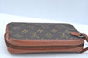 Auth Louis Vuitton Monogram Pochette Sport PM Clutch Hand Bag Old Model LV K9311