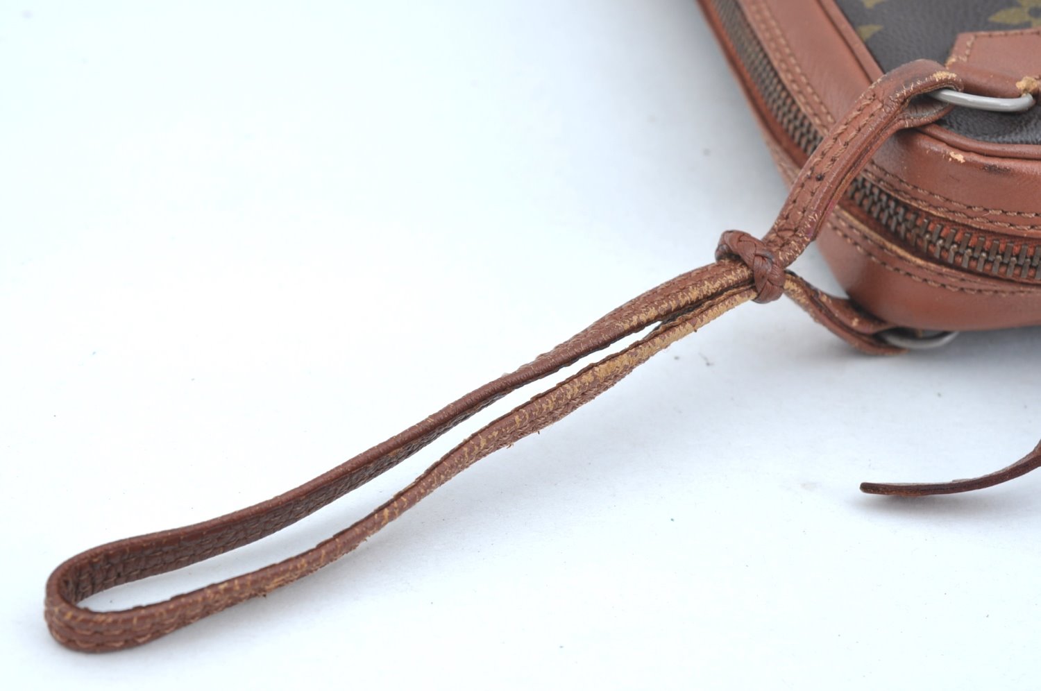 Auth Louis Vuitton Monogram Pochette Sport PM Clutch Hand Bag Old Model LV K9311