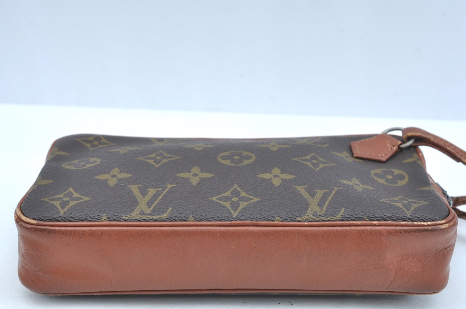 Auth Louis Vuitton Monogram Pochette Sport PM Clutch Hand Bag Old Model LV K9311