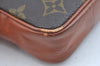 Auth Louis Vuitton Monogram Pochette Sport PM Clutch Hand Bag Old Model LV K9311