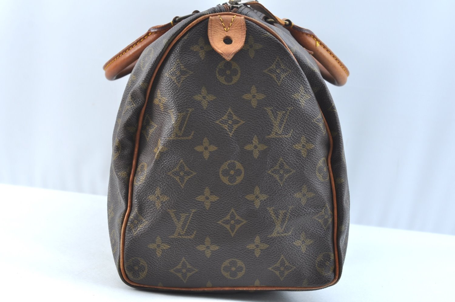 Authentic Louis Vuitton Monogram Speedy 35 Hand Boston Bag M41524 LV K9314