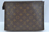 Auth Louis Vuitton Monogram Poche Toilette Cosmetics Pouch Old Model Junk K9320