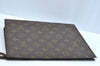 Auth Louis Vuitton Monogram Poche Toilette Cosmetics Pouch Old Model Junk K9320