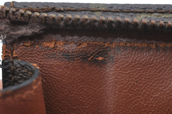 Auth Louis Vuitton Monogram Poche Toilette Cosmetics Pouch Old Model Junk K9320