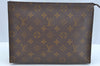 Auth Louis Vuitton Monogram Poche Toilette 26 Cosmetics Pouch Old Model LV K9325
