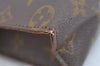 Auth Louis Vuitton Monogram Poche Toilette 26 Cosmetics Pouch Old Model LV K9325