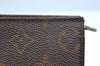 Auth Louis Vuitton Monogram Poche Toilette 26 Cosmetics Pouch Old Model LV K9325