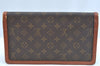 Auth Louis Vuitton Monogram Pochette Dame GM Clutch Hand Bag Old Model LV K9332