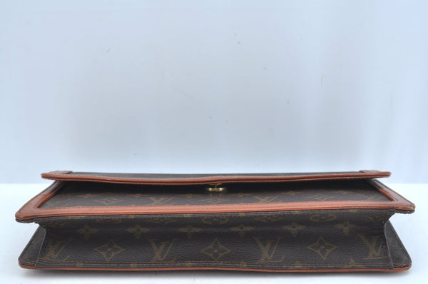 Auth Louis Vuitton Monogram Pochette Dame GM Clutch Hand Bag Old Model LV K9332