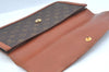 Auth Louis Vuitton Monogram Pochette Dame GM Clutch Hand Bag Old Model LV K9332