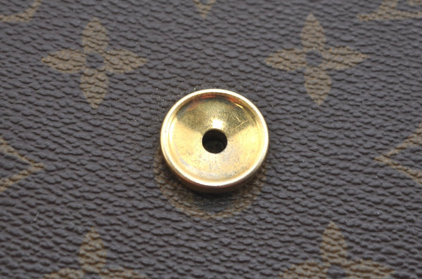 Auth Louis Vuitton Monogram Pochette Dame GM Clutch Hand Bag Old Model LV K9332