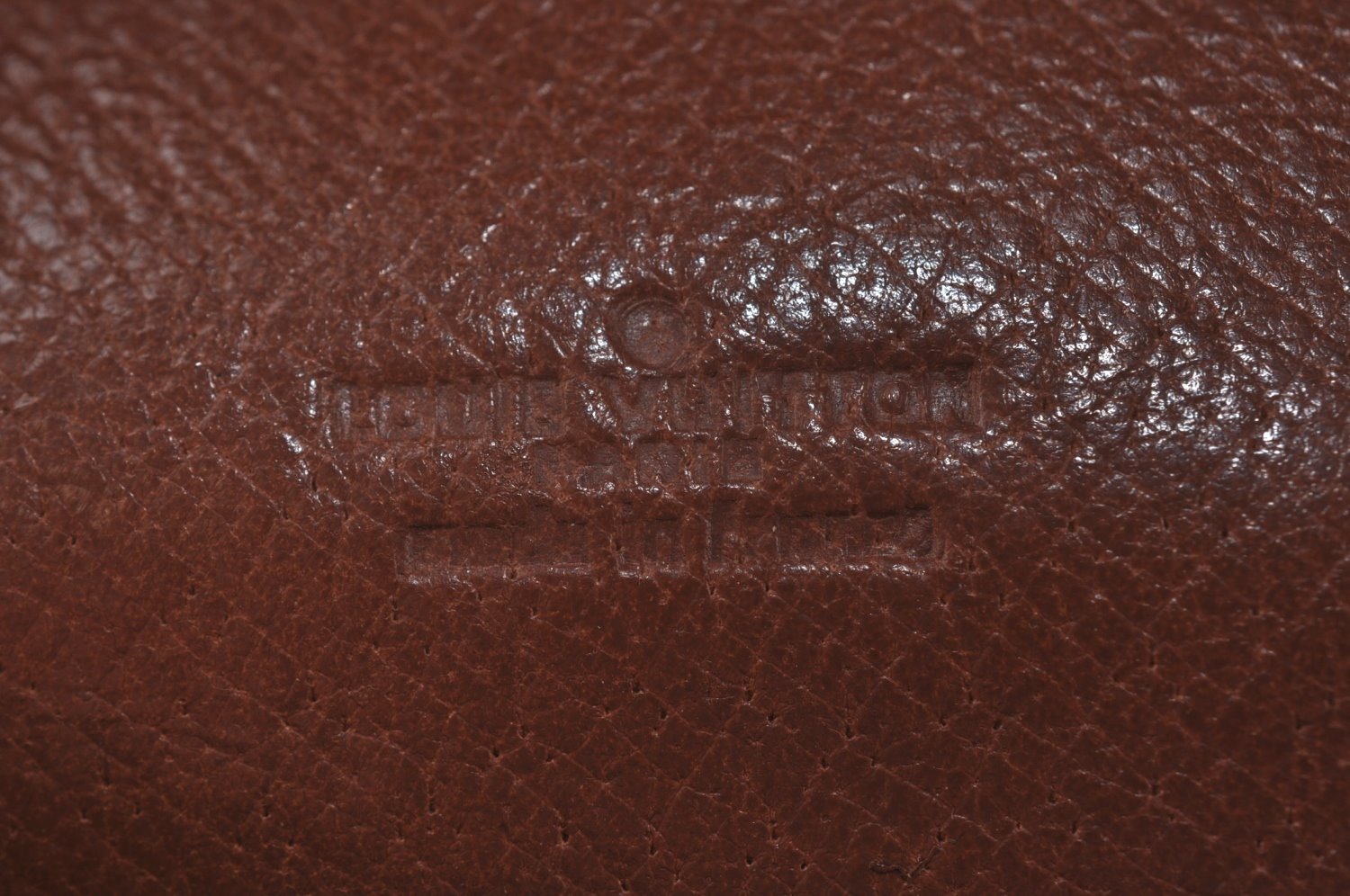 Auth Louis Vuitton Monogram Pochette Dame GM Clutch Hand Bag Old Model LV K9332