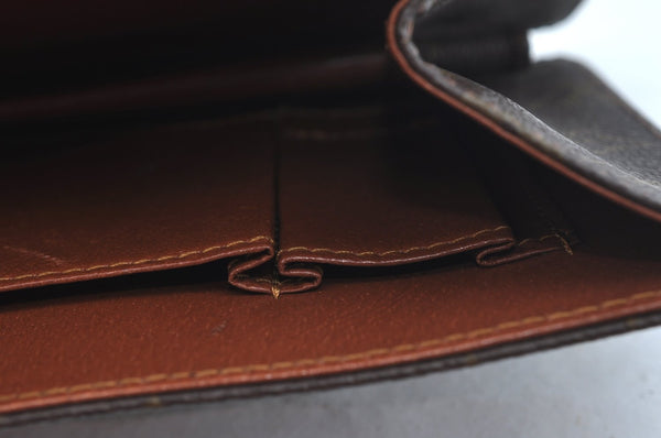 Auth Louis Vuitton Monogram Pochette Dame GM Clutch Hand Bag Old Model LV K9332