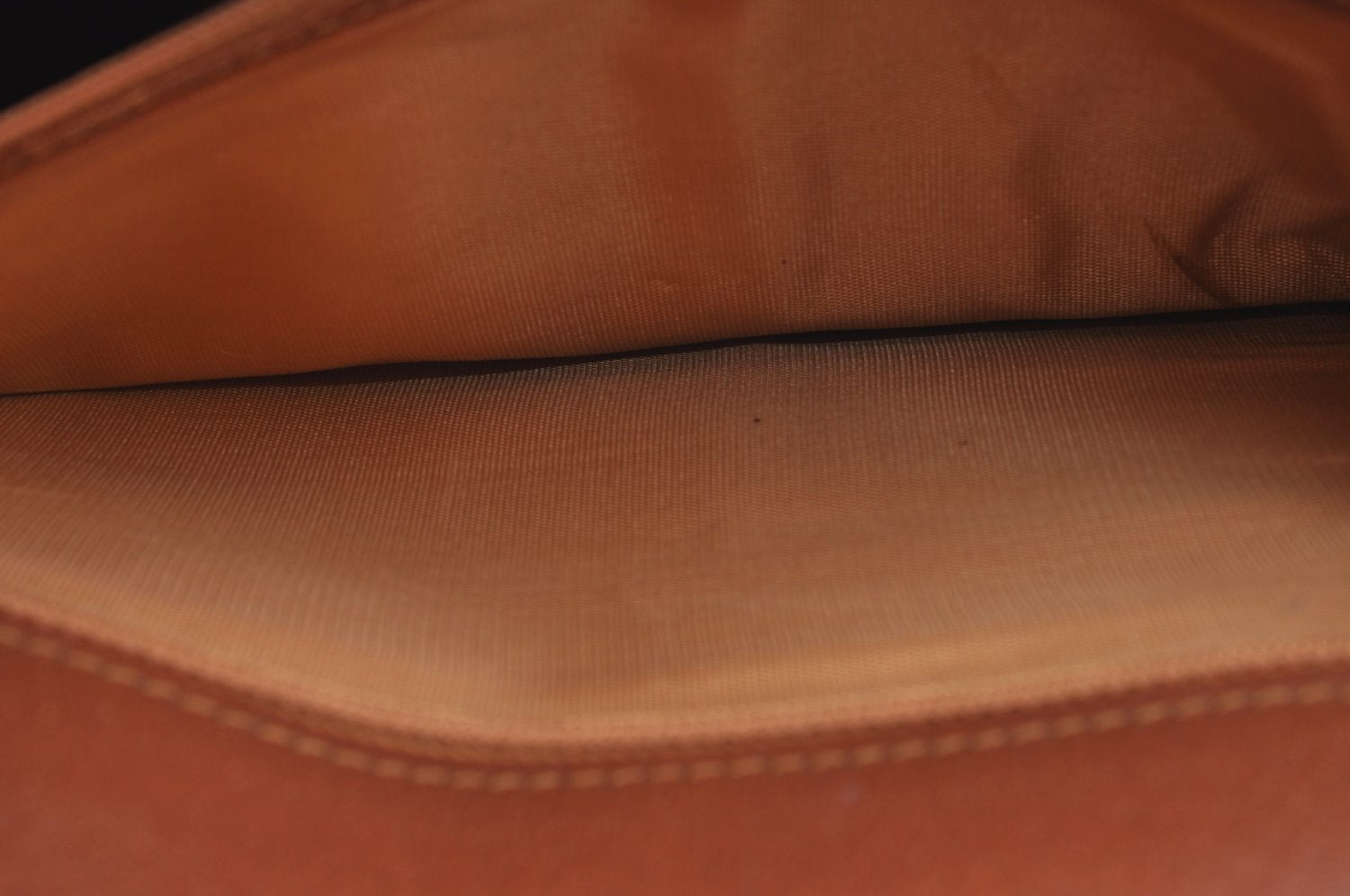 Auth Louis Vuitton Monogram Pochette Dame GM Clutch Hand Bag Old Model LV K9332