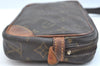 Auth Louis Vuitton Monogram Marly Dragonne PM Clutch Hand Bag Old Model LV K9334