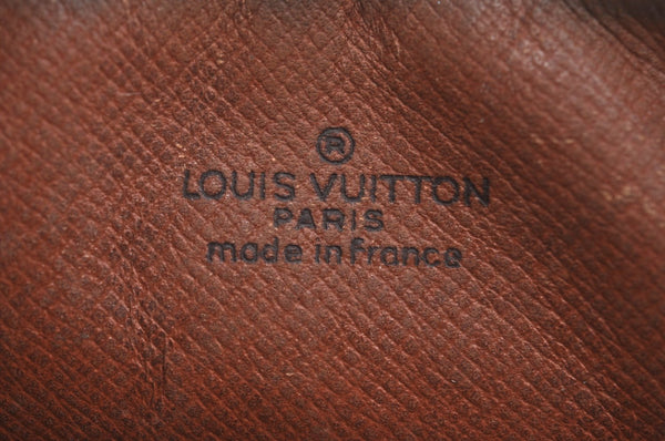 Auth Louis Vuitton Monogram Marly Dragonne PM Clutch Hand Bag Old Model LV K9334